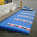 Modular cube floating dock pontoon for floating platform